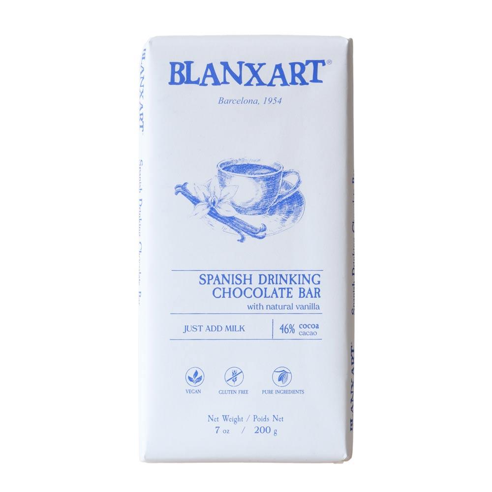 Spanish drinking chocolate bar Blanxart