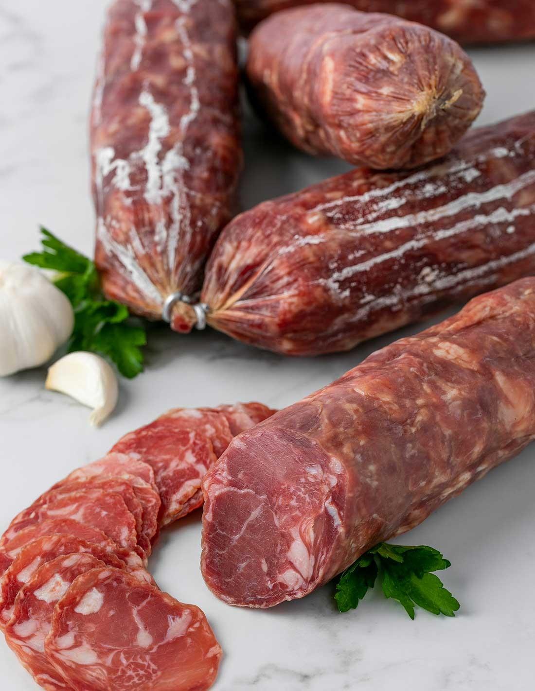 White Dry Cured Sausage "Chorizo Blanco"