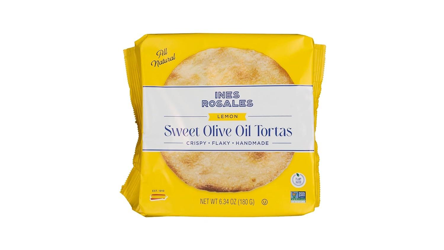 Lemon Olive Oil Tortas Ines Rosales