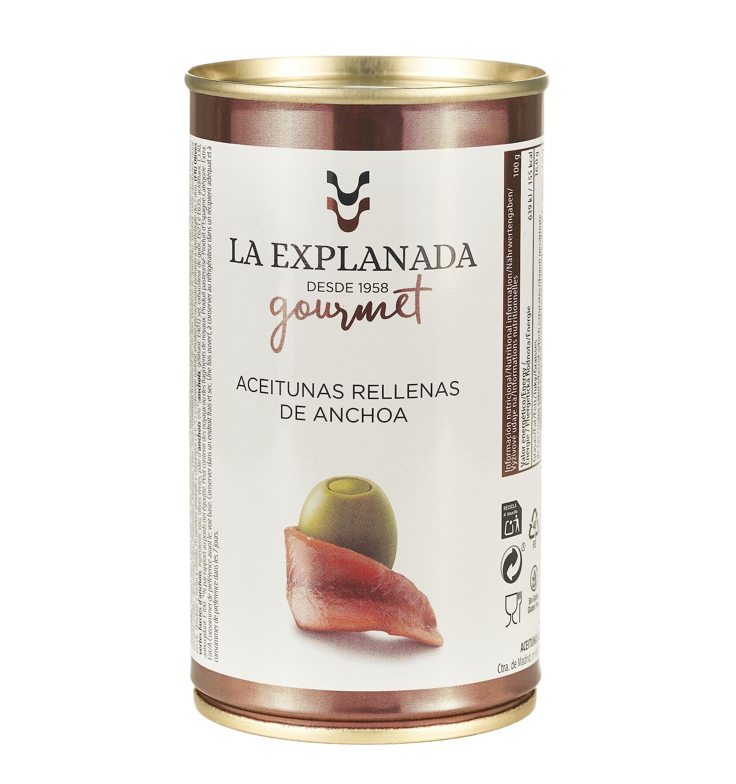Olives Stuffed with Anchovies by La Explanada