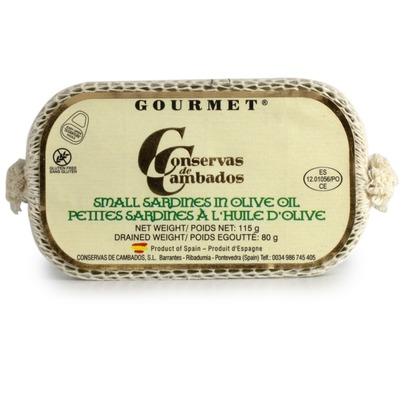 Cambados Gourmet Small Sardines in EVOO