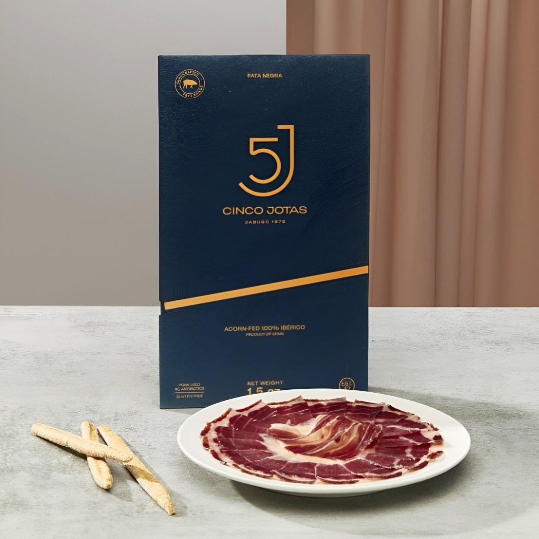Sliced Iberico Ham By 5J 1.5 oz