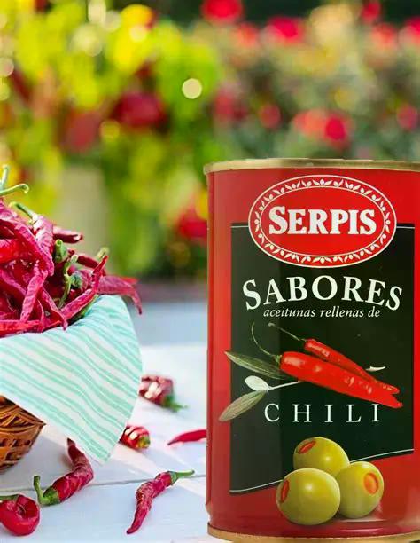 Chili Olives by Serpis