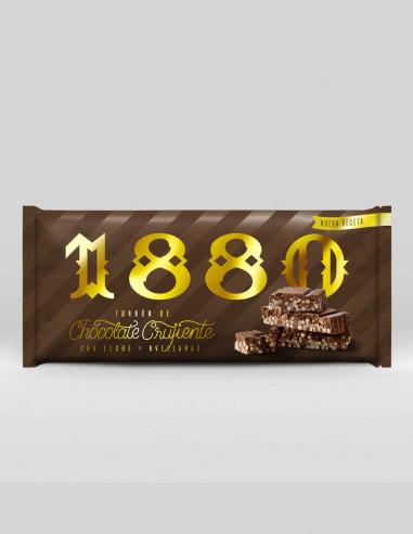 Turron 1880 Chocolate Milk Crunchy by 1880