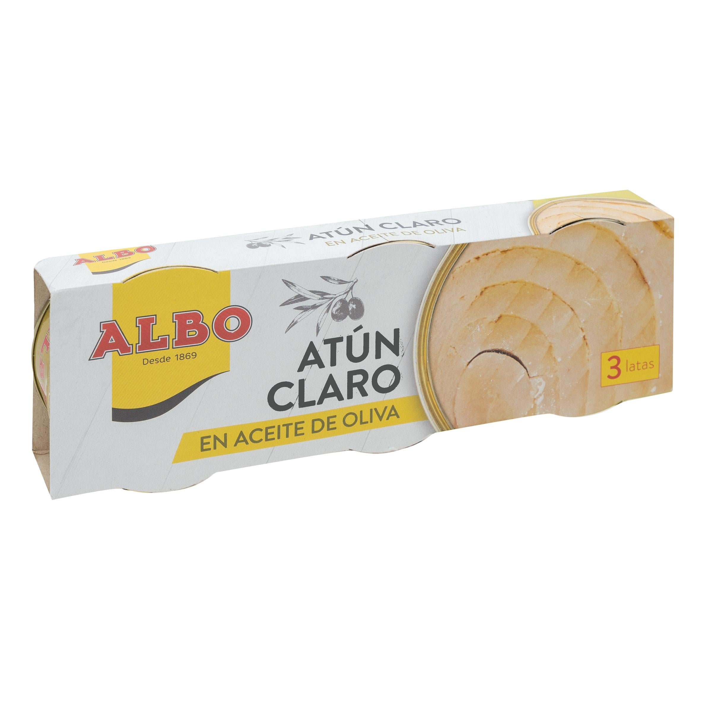 Albo Light Tuna in Olive Oil 3 pack