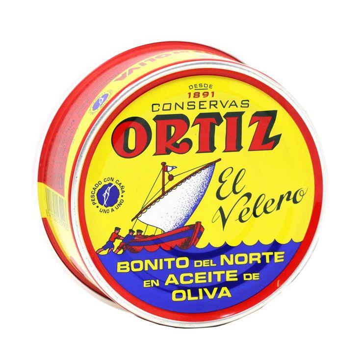 Ortiz Bonito White Tuna In Olive Oil Tin 250 Gr