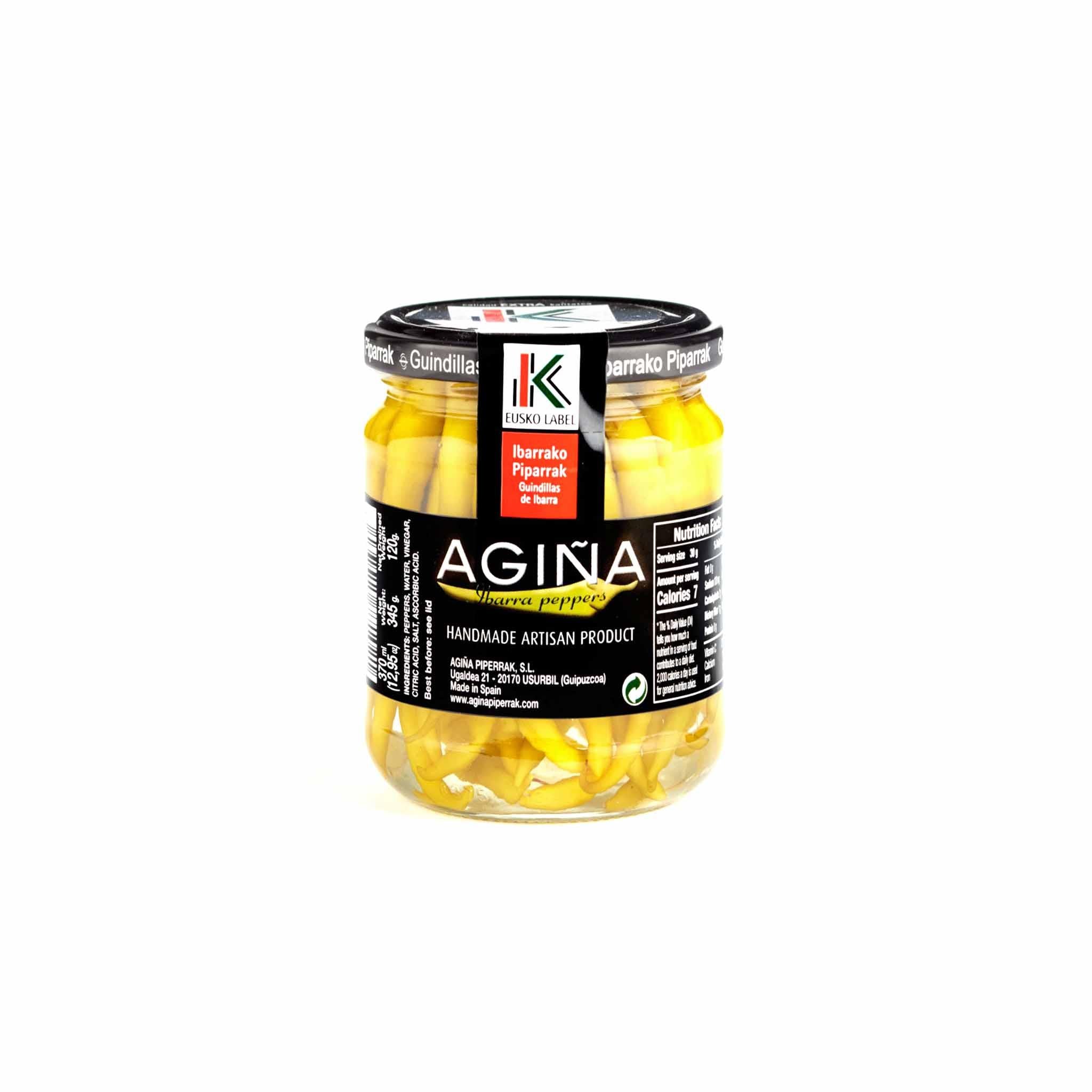 Pickled peppers "Guindilla Ibarra" by Agina