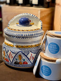 Talavera Salero ceramic Salt Box