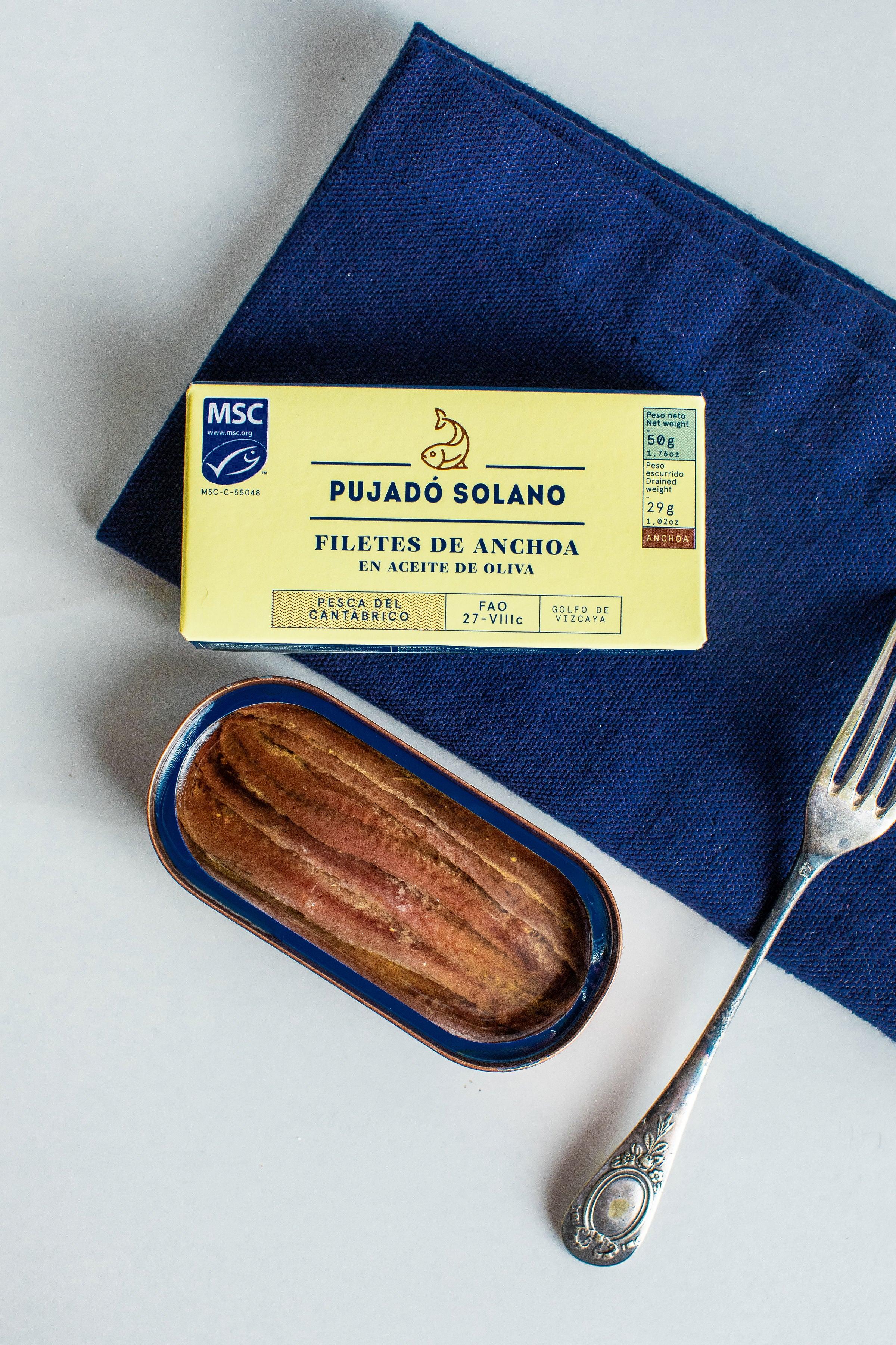 Cantabrian Salted Anchovies by Pujado Solano