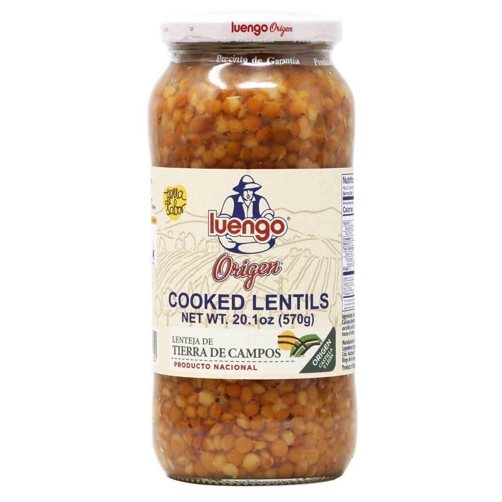 Cooked Lentils by Luengo