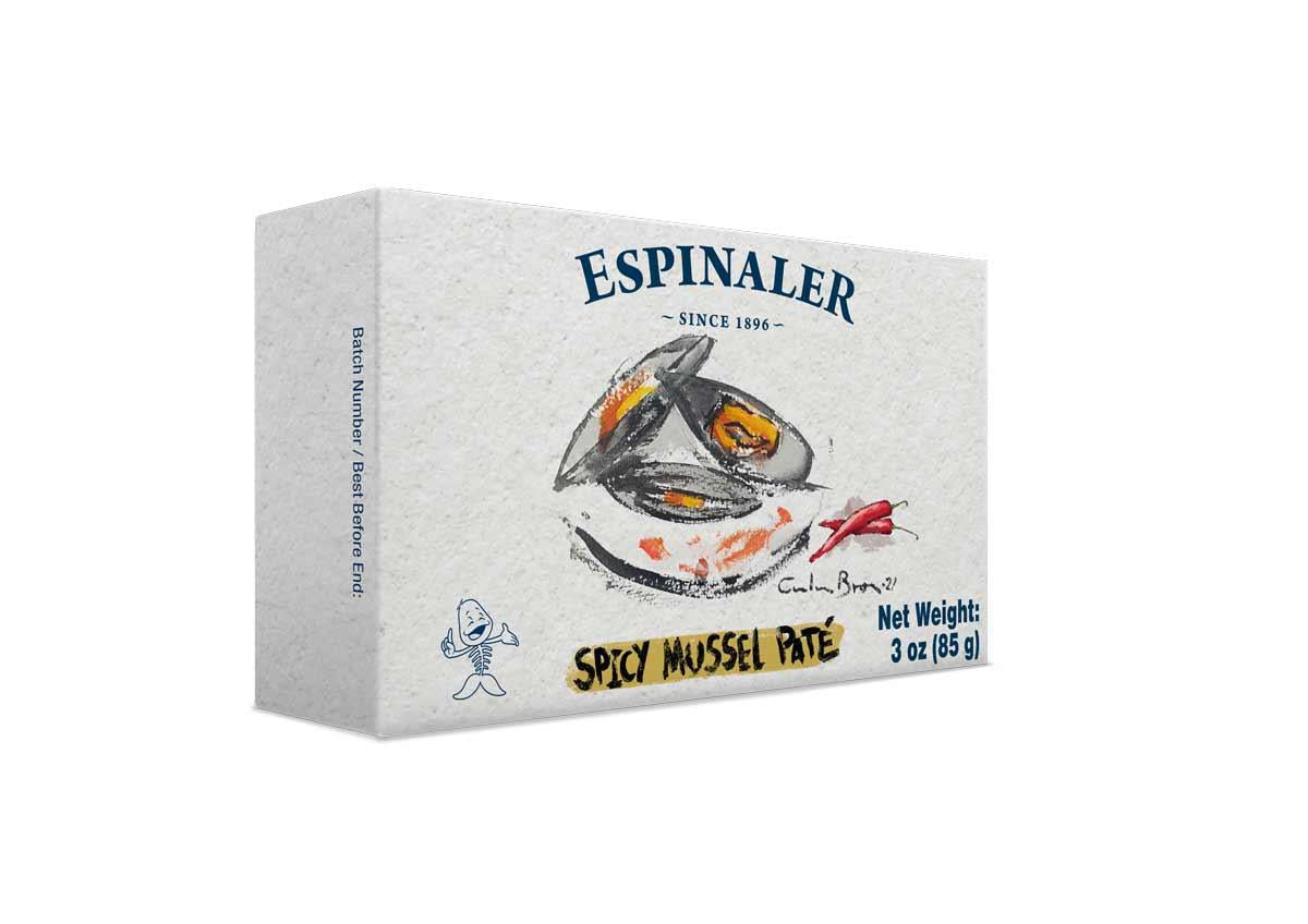 Spicy Mussel Pate by Espinaler