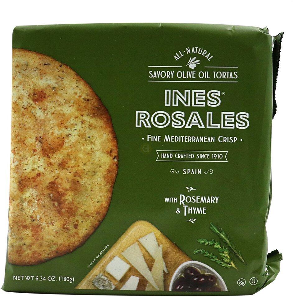 Savory Olive Oil Rosemary Tortas by Ines Rosales