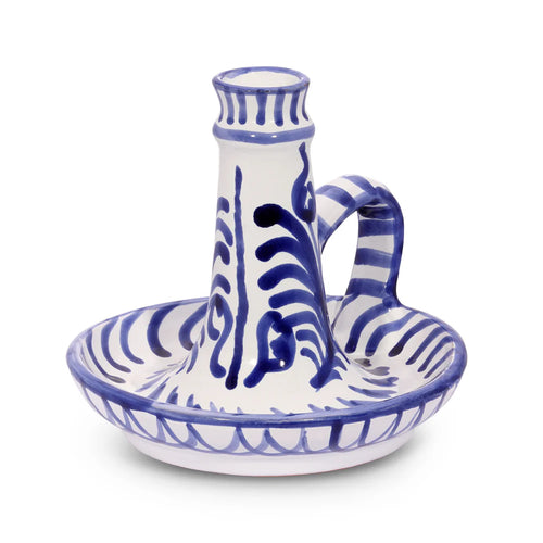 Candlestick Hand Painted by Pomelo