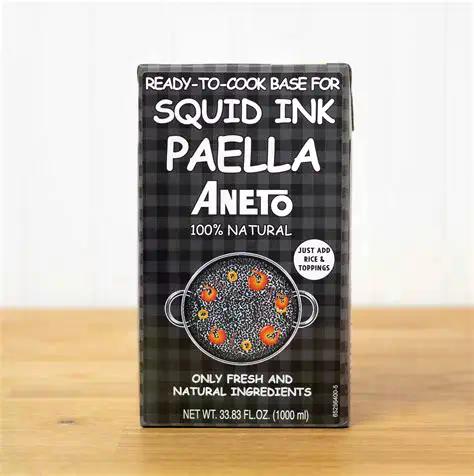 Squid Ink Broth by Aneto
