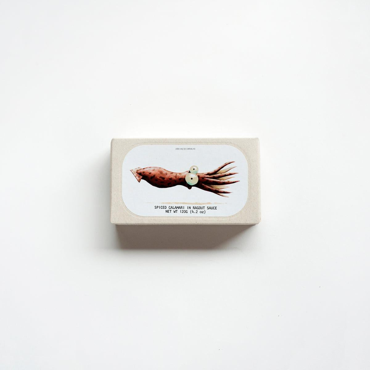 Jose Spiced Calamari in Ragout Rauce