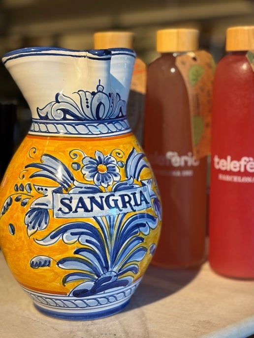 Rustic Sangria Logo Pitcher