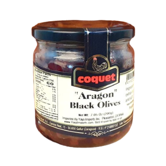 Aragon Black Olives by Coquet