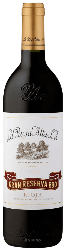 La Rioja Alta Gran Reserva 890 I D.O.Ca Rioja