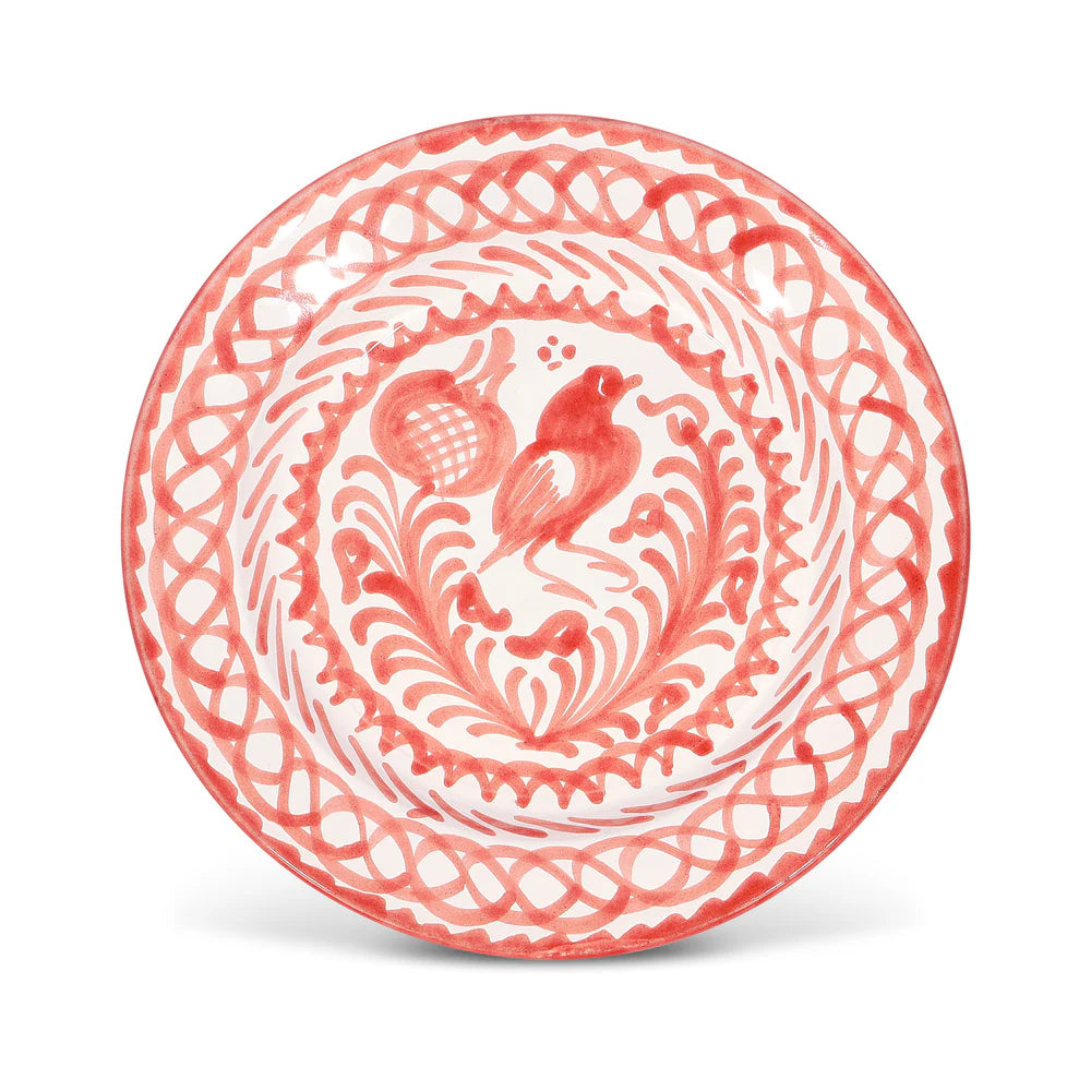 Salad Plate Hand Painted by Pomelo