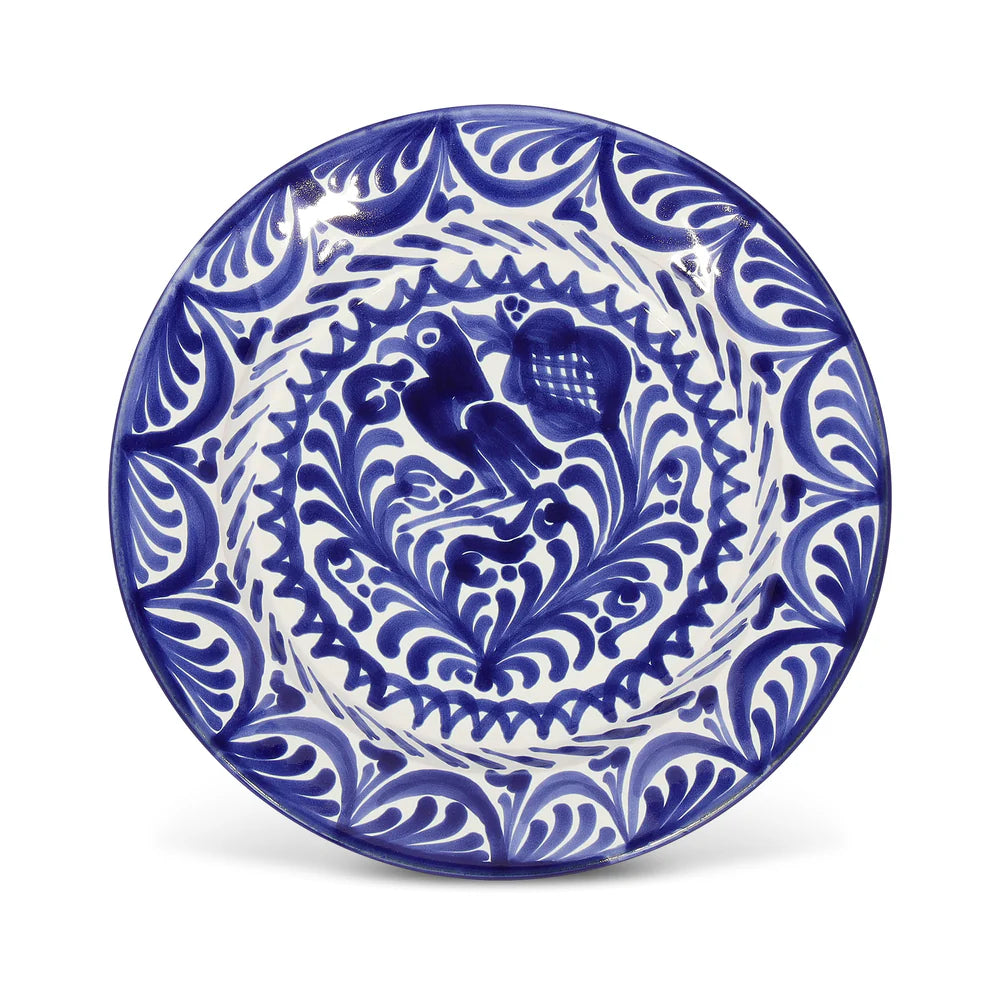 Salad Plate Hand Painted by Pomelo